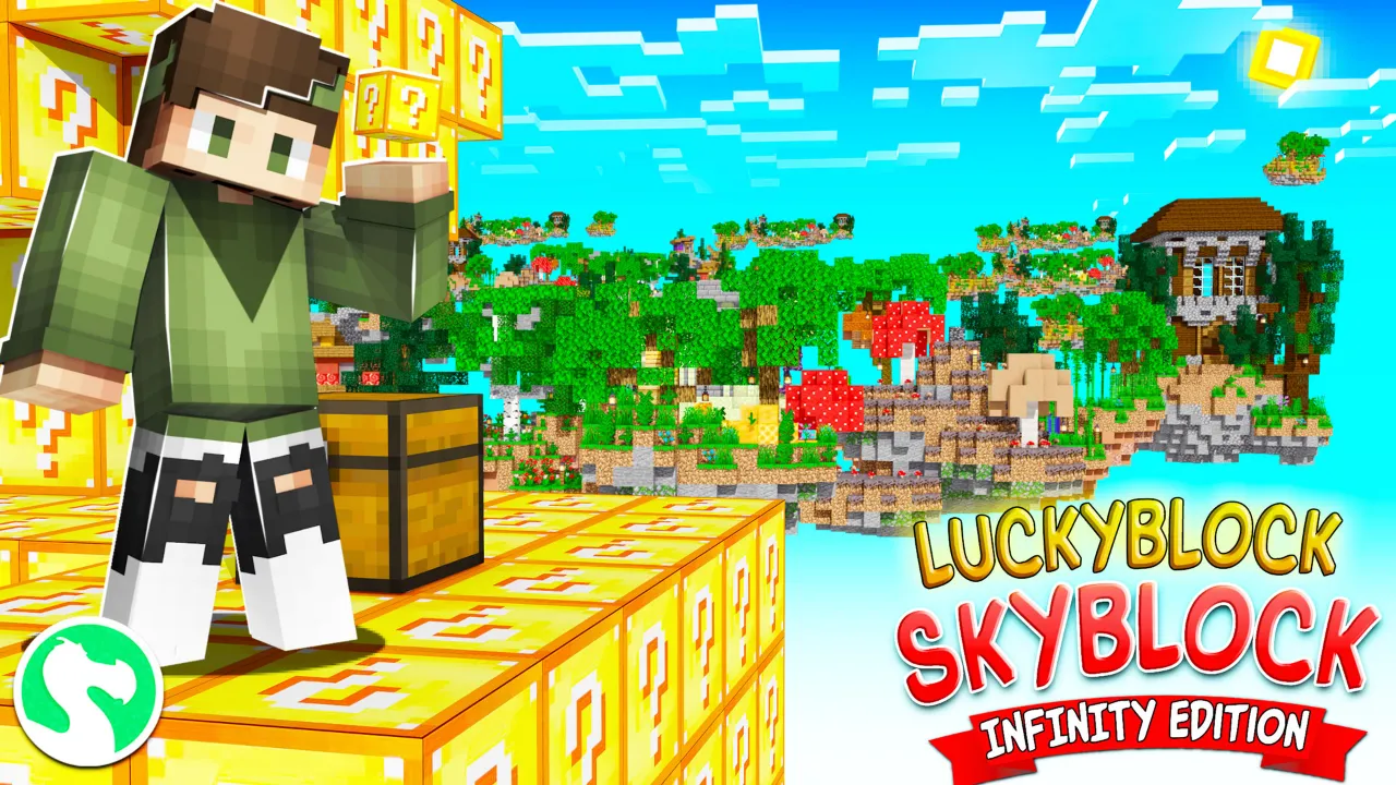 Infinity Lucky Block Skyblock