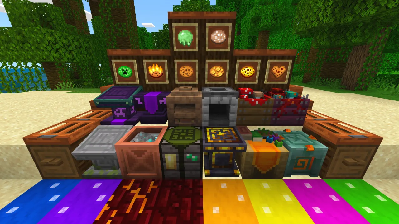 Custom villager workstations and trade items in More Villages Add-On